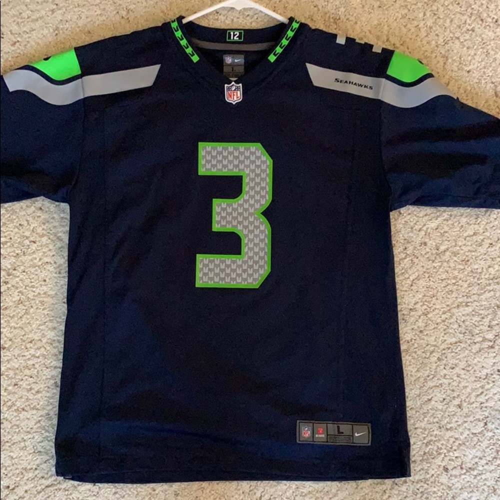 Russell Wilson Seattle Seahawks Game-day Jersey
